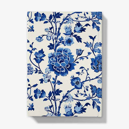 Carnet ~ Chrysanthème bleu